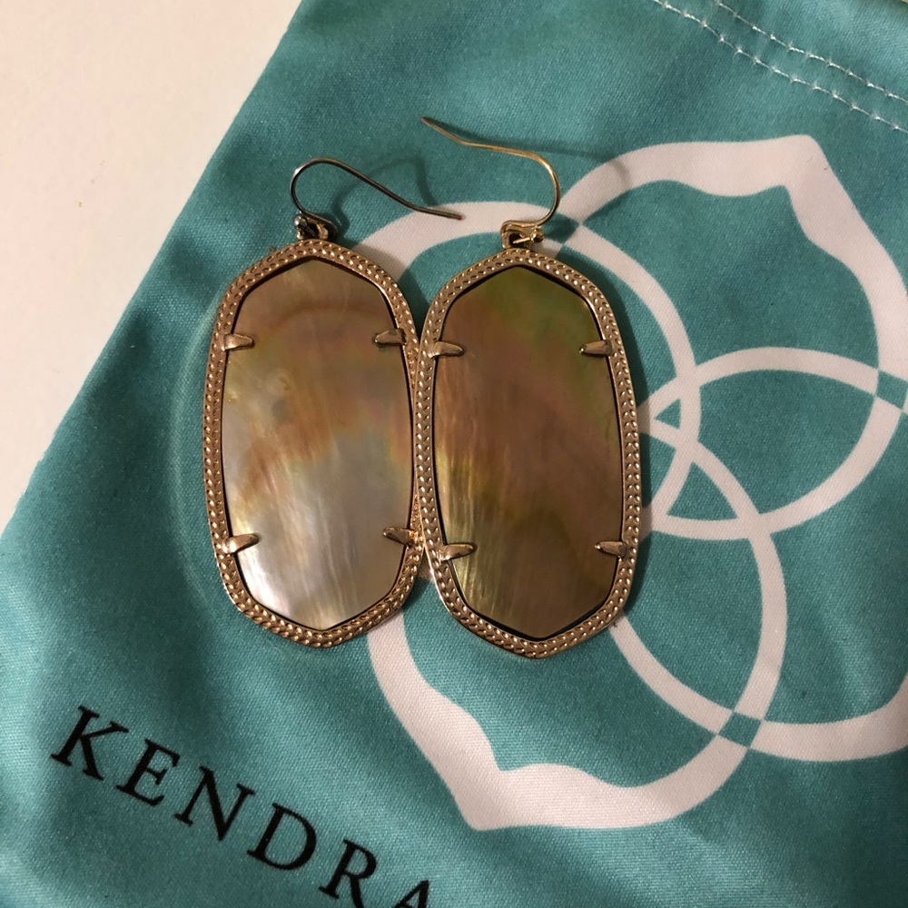 Rose Gold Kendra Scott Danielle Earrings